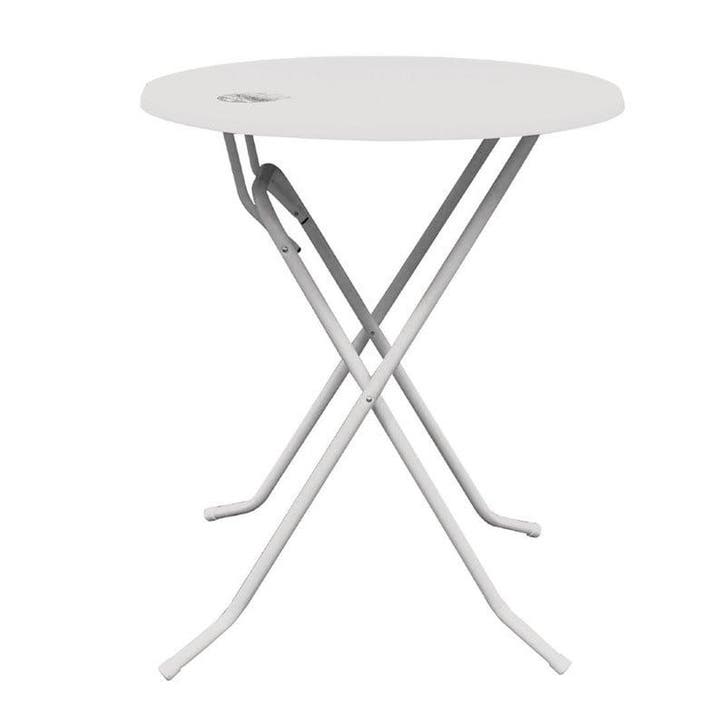 Inklapbare Statafel | DUBAI | Hout/Staal | Wit | In-/Outdoor, Zakelijke goederen, Horeca | Keukenapparatuur, Nieuw in verpakking
