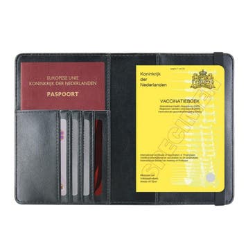 Vaccinatiepaspoort Hoesje / 11,7 x 16,5 cm Mapje voor he...