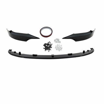 Frontlip Glans Zwart V2 BMW E92 E93 LCI M Pakket B9904, Nieuw, Voor, BMW