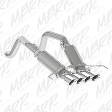 MBRP 14-19 Chevy Corvette V8 6.2L 3in T304 Dual Axle Back w/, Ophalen of Verzenden, Nieuw