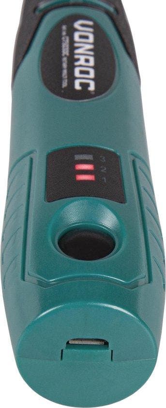 2dekans | VONROC Roterende Multitool – 4V – Incl. 31-delige, Ophalen of Verzenden, Zo goed als nieuw