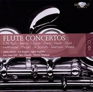 cd box - Various Artists - Flute Concertos, Cd's en Dvd's, Cd's | Overige Cd's, Verzenden, Nieuw in verpakking