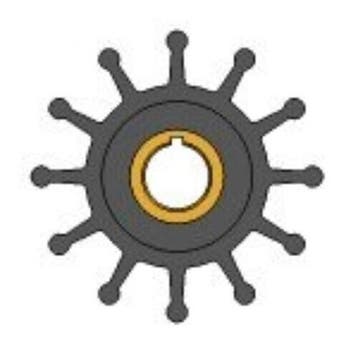 Impeller Westerbeke 302875 Kohler 22986 Sherwood 09000K, Ophalen of Verzenden, Nieuw, Motor en Techniek, Zeilboot of Motorboot