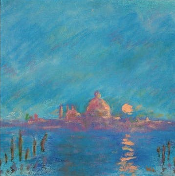European school (XX) - Venise, effet du matin - Santa Maria