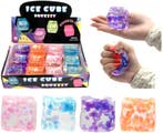 Slow Rise Glitter Ice Cube Kubus - Zachte Squishy met, Verzenden, Nieuw