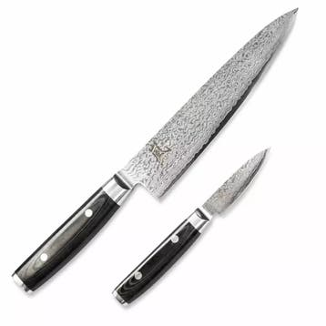 Yaxell Ran Messenset – Giftset – 2-delig – Koksmes 20, Ophalen of Verzenden, Nieuw, Overige materialen, Bestekset