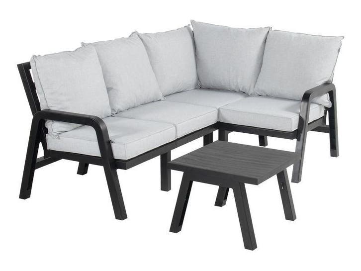 hartman ibiza hoeklounge set links s, Tuin en Terras, Tuinsets en Loungesets, Bank, Bijzettafel, 4 zitplaatsen, Nieuw, Kunststof