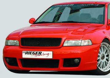 Rieger voorbumper RS-Four-Look | A4 (B5): 11.94-98, 99-12.00, Verzenden, Nieuw, Audi