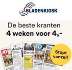 De krant 4, 6 of 8 weken voor 8 euro (stopt vanzelf), Verzenden, Nieuw