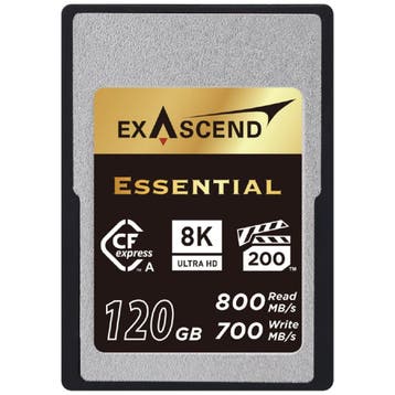 Exascend Essential Cfexpress (Type A) 120GB, Ophalen of Verzenden, Nieuw, Overige typen, Overige merken