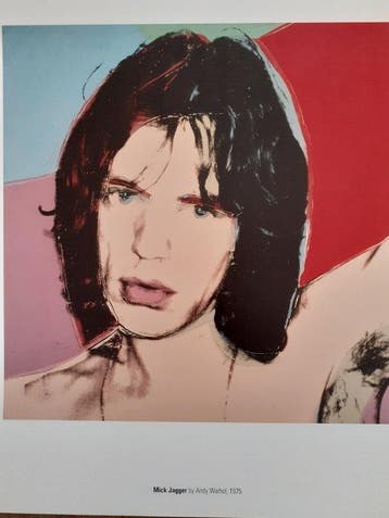 Andy Warhol - Mick Jagger - Mick Jagger & Related - Mick, Nieuw in verpakking