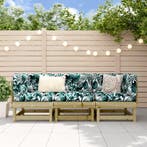 Tuin loungeset 3-delig | Tweedekansje | OP=OP, 3 zitplaatsen, Ophalen of Verzenden, Zo goed als nieuw, Loungeset