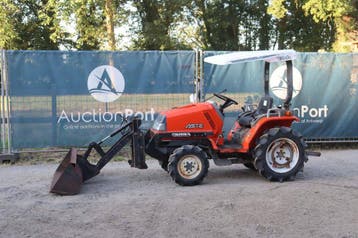 Veiling: Minitractor Kubota A-155 Diesel 15.8pk met voorlade, Gebruikt, Tot 2500, Tot 80 Pk, Ophalen