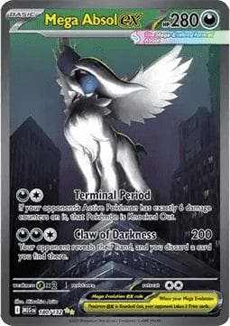Pokémon TCG - Mega Absol ex - Mega Evolution - 180/132, Verzenden, Zo goed als nieuw