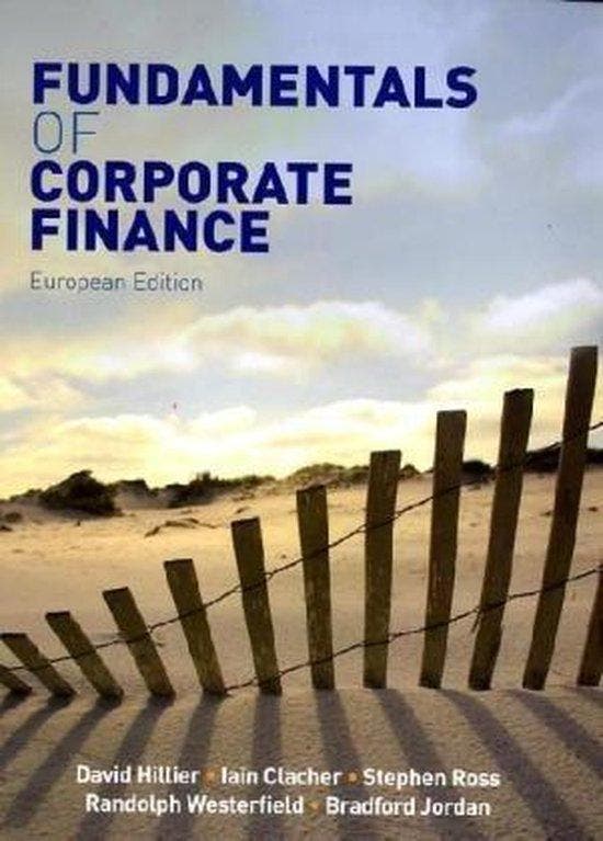 Fundamentals of Corporate Finance, 9780077131364, Boeken, Studieboeken en Cursussen, Zo goed als nieuw, HBO, Verzenden