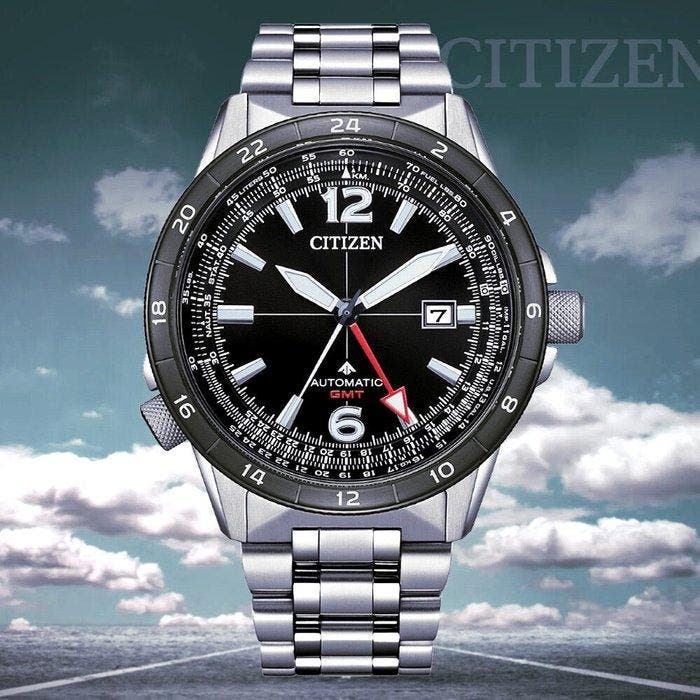 Citizen - Collezione Promaster SKYHAWK GMT Mechanical -, Sieraden, Tassen en Uiterlijk, Horloges | Heren
