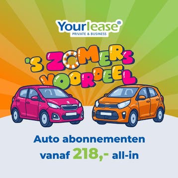 Private Lease Zomerdeal | Auto abonnement vanaf 218 ALL-IN, Personenauto