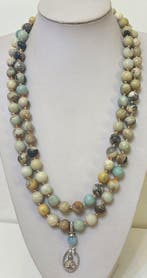 Themacollectie - Natuurlijke amazoniet (12 mm), Zeer