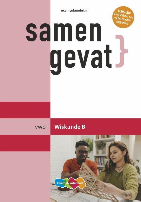 Samengevat vwo Wiskunde B 9789006112511, Boeken, Studieboeken en Cursussen, Zo goed als nieuw, Verzenden
