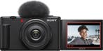 Sony ZV-1F Digitale Compact Vlog Camera - Zwart (In doos), Audio, Tv en Foto, Fotocamera's Digitaal, Verzenden, Zo goed als nieuw