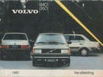 1987 Volvo 340 360 Instructieboekje Handleiding Nederlands, Verzenden