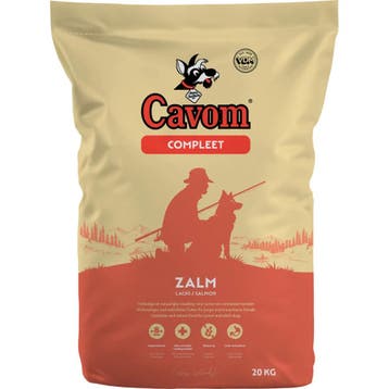 Cavom Hondenvoer Droog Compleet Zalm 20 kg, Verzenden, Hond