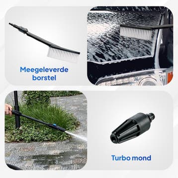 Lugia Hogedrukreiniger Pro 180 bar - 2200W - 550 L/H -, Tuin en Terras, Ophalen of Verzenden, Gebruikt, Lugia