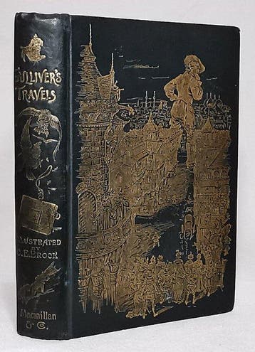 Jonathan Swift - (Gullivers Travels) Travels into Several, Antiek en Kunst