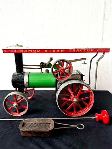 Stoommachine - Mamod TE1A Steam Tractor - Live Steam Model -