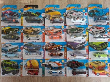 Hot Wheels 1:64 - Modelauto (20), Hobby en Vrije tijd, Nieuw