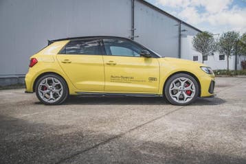 Zijskirt diffuser Audi A1 S-line GB glanzend zwart, Ophalen of Verzenden, Nieuw