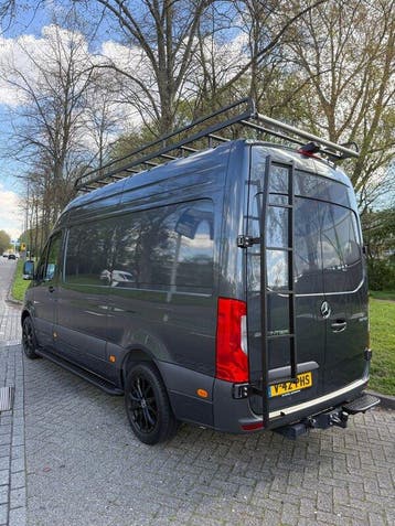 RVS deurladder Fiat Ducato H2 2006+ zwart, Ophalen of Verzenden, Nieuw