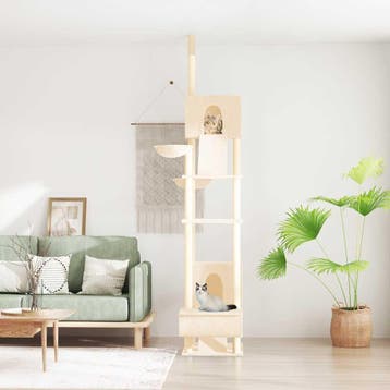 vidaXL Kattenmeubel vloer tot plafond 277-303 cm, Verzenden, Nieuw