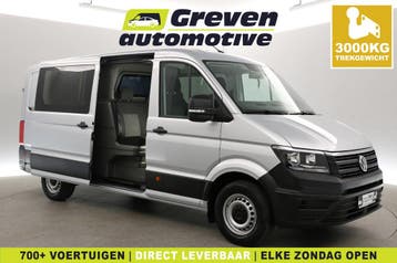 Volkswagen Crafter 2.0 TDI L3H2  Dubbele Cabine  Airco, Volkswagen, Nieuw, Zilver of Grijs, Te koop