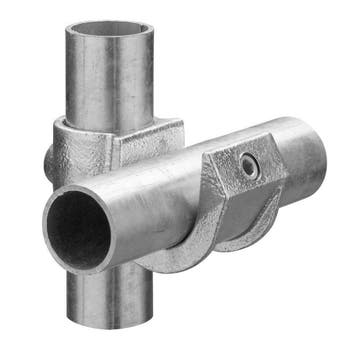 Buiskoppeling Inleg Kruisstuk Ø 48,3 mm Zink, Verzenden, Nieuw