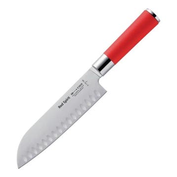 Santokumes | RED SPIRIT | RVS | Rood |  Lengte 180mm DICK, Verzenden, Nieuw in verpakking