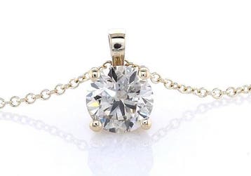 Zonder minimumprijs - Ketting met hanger - 14 karaat Geel