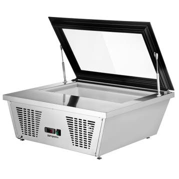GGM Gastro | Tafel-ijsvitrine - 867mm - statische koeling -, Verzenden, Nieuw in verpakking