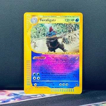 Pokémon Card - FERALIGATR REVERSE HOLO 12 - Pokémon, Nieuw