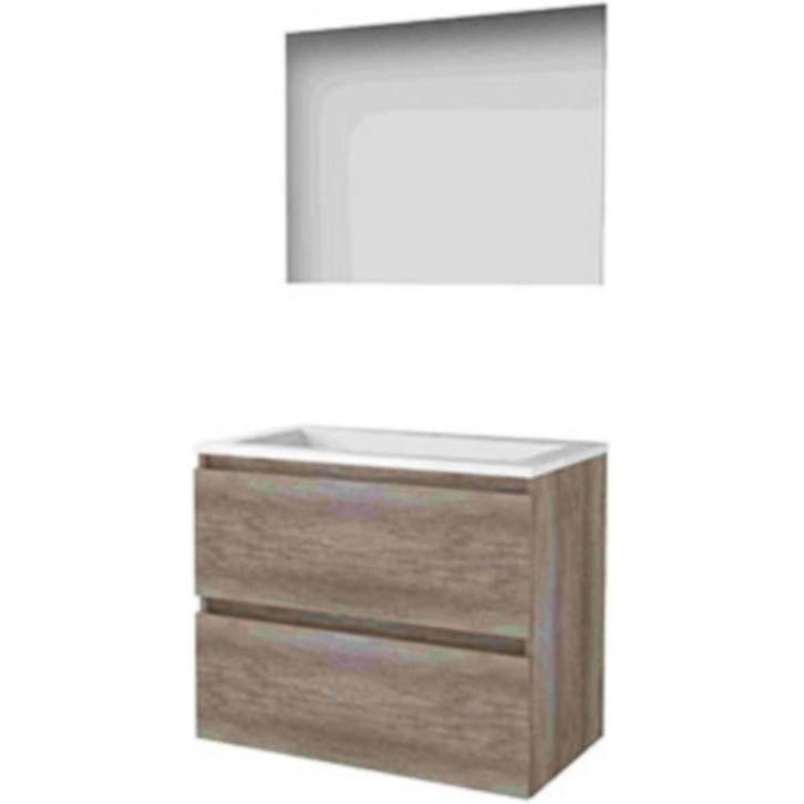 Basic-Line Ultimate 46 Badkamermeubelset - 80 x 46 cm -, Huis en Inrichting, Badkamer | Badkamermeubels, Nieuw, Ophalen of Verzenden