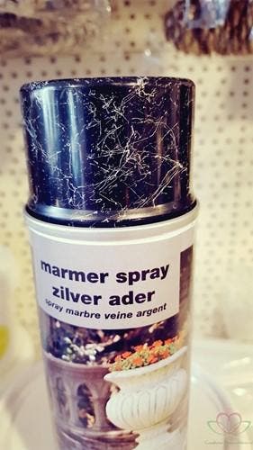 Verfspray Marmer Look 001 Zilver Ader 200 ml, Ophalen of Verzenden, Nieuw