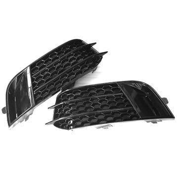 Mistlamp grillen Aud A1 8X RS1 look Black, Auto-onderdelen, Ophalen of Verzenden, Nieuw