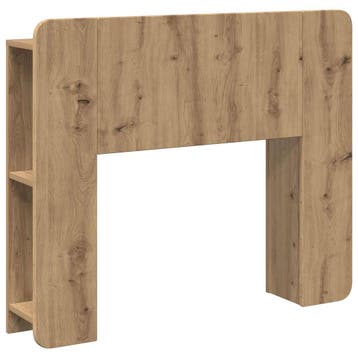 vidaXL Hoofdeinde kas Artisanaal eiken 100 cm Bewerkt hout, Verzenden, Nieuw, Bruin, Hout
