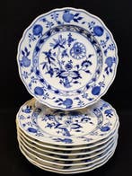 Meissen - Bord (8) - Ø 24,8 cm 8er Set antike große Teller