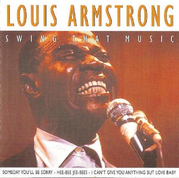 cd - Louis Armstrong - Swing That Music, Verzenden, Zo goed als nieuw
