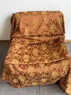 Barokke elegantie met bloemrijke zuilen - Meubelstof - 4 m -