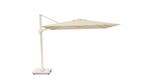 Nexus T2 premium zweefparasol 300x300 cm sandstone mast, Ophalen of Verzenden, Nieuw