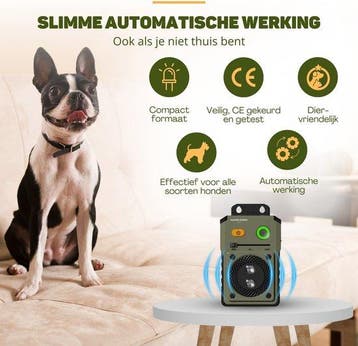 2dekans | Vulpes Goods® Anti Blaf Apparaat – Ultrasoon &, Ophalen of Verzenden, Zo goed als nieuw