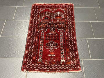 Afghaans Art Deco - Vloerkleed - 115 cm - 60 cm, Nieuw