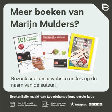 101 Management Models / Vast Boek / Noordhoff - Marijn, Boeken, Verzenden, Gelezen, Marijn Mulders
